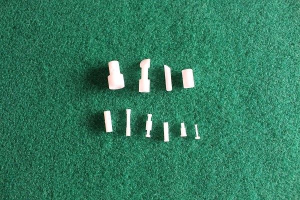 RF Connector Custom PTFE Parts , RoHS Injection Molded PTFE Parts