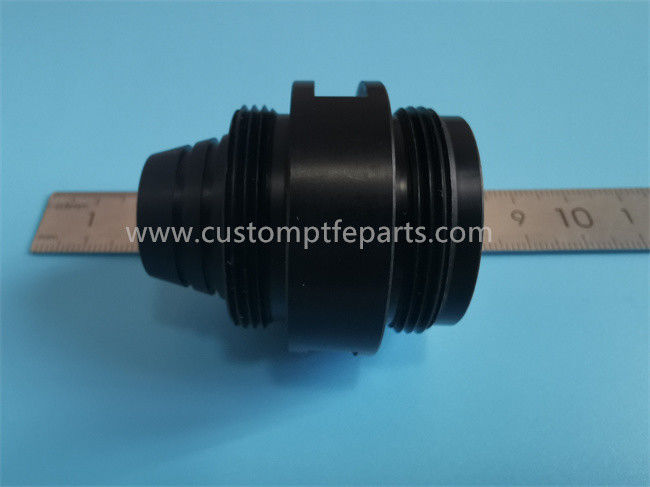 Black POM Acetal Copolymer , Automotive CNC Plastic Parts