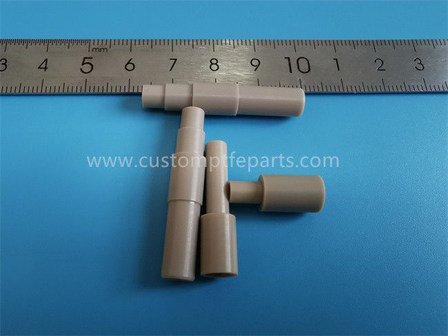 OEM PEEK Machined Parts Tube High Frequency RF Connector